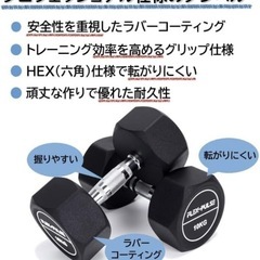 ジムダンベル10kg2個セットの画像