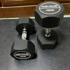 ジムダンベル10kg2個セットの画像
