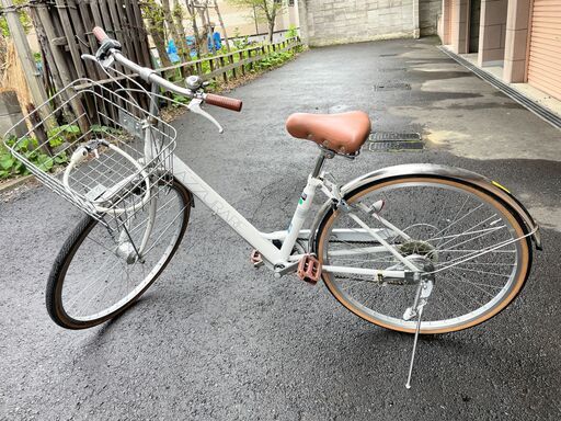 シティサイクル AZZURARE 26インチ DCMブランド　6段変速 中古【USED】