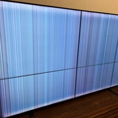 『商談中』壊れたテレビ65型