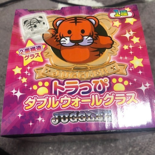 ジャグラートラっぴダブルウォールグラス (カワチャン1130) 蓮田