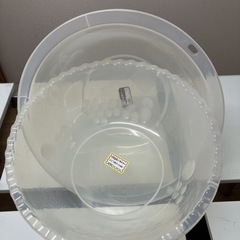 【未使用品】希少　昭和レトロ　洗い桶 洗面器　葡萄柄　リンゴ柄 ...
