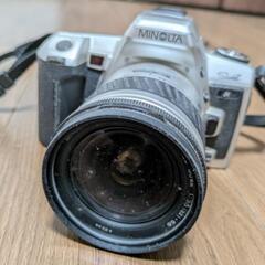 ミノルタ製フィルムカメラαSweet 望遠レンズ付