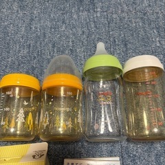 ピジョン哺乳瓶　母乳実感乳首　お食事マット　ガーゼハンカチ　その他 の画像