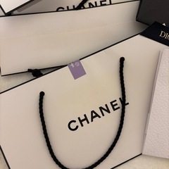 【破格】デパコスハイブランド紙袋セット 14点／2,000円 CHANEL・DIOR・YSL・クレドポーなど豪華ブランド ギフト・撮影・インテリアに◎ の画像