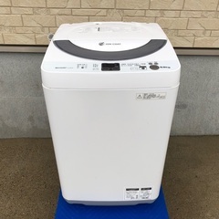 2013年製 シャープ 全自動洗濯機「ES-GE55N-S」5...