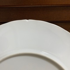 白い大皿5枚セットの画像