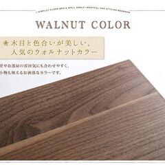 未使用訳あり　ウォールシェルフ　１BOX　単品　壁掛けボックス　ウォールナットブラウンの画像