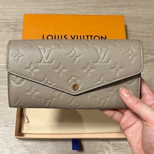 【超美品】LOUIS VUITTON ポルトフォイユ・サラ 長財布 モノグラム