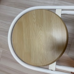 《受付再開》折りたたみ椅子　丸椅子の画像