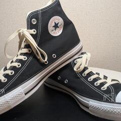 CONVERSE ALLSTAR HI ブラック/ホワイト コン...