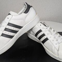 90s adidas SUPERSTAR WHITE/BLACK...