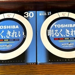 TOSHIBA 三波長形蛍光ランプ　2セット
