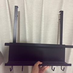 山崎実業  デスク下ケーブル&ルーター収納ラック スマート  t...