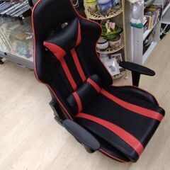 極上美品　ゲーミングチェア　椅子　ロータイプ　チェア　ハイバック...