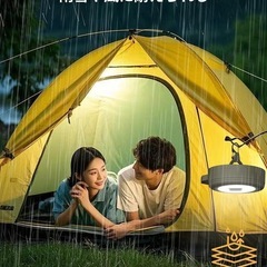 【新品未使用】LEDランタン ストリング 超高輝度 Type-C充電式 6000mAh大容量の画像