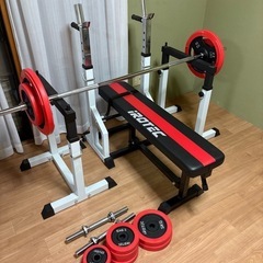 アイロテックベンチプレスセット 総重量65kg