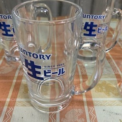 SUNTORY 生ビールジョッキ 、ハイボールジョッキ　7個セットの画像