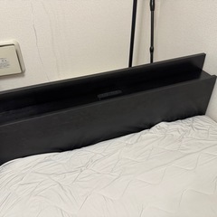 RASIK 高さ調整可能 パイン材 すのこベッド『Aerus アエラス』 ブラックの画像