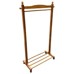 【2505009】木製ハンガーラック