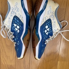 ヨネックスPOWER CUSHION 03 バドミントンシューズ　ブルーの画像