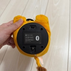 たべっ子どうぶつぬいぐるみBluetoothスピーカーの画像