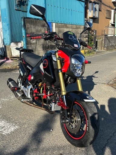 【車両交換可】ＨＯＮＤＡ　ＧＲＯＭ　ＪＣ６１　 前期　ボアアップ　カスタム車