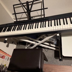 
CASIO CDP-S150 電子ピアノ ブラック　20年製　台付