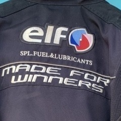 ELF MOTO SPORTS バイクジャケット 黒の画像