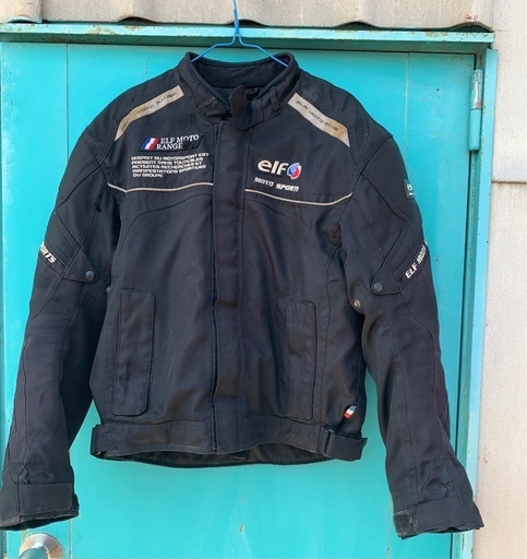 ELF 　MOTO SPORTS ライダーズジャケット 黒