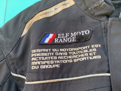 ELF 　MOTO SPORTS ライダーズジャケット 黒