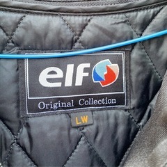 ELF MOTO SPORTS バイクジャケット 黒の画像