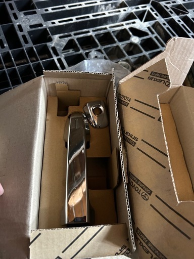 86 BRZ メッキドアノブ