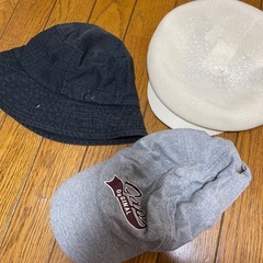 決まりました！帽子　3点