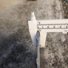 ★引き取り限定★無料★ 縞鋼板【2枚】チェッカープレート 40×30cm 板厚4.5mm 重量約4.4kgの画像