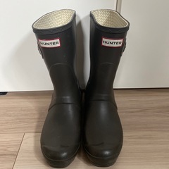 Hunter レインブーツ24cm (nana) つきみ野の靴《長靴》の中古