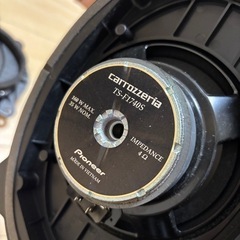 30 プリウスにて使用！　カロッツェリア　スピーカー、ツィーター、バッフル　セットの画像