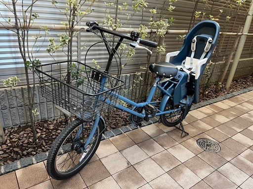自転車　チャイルドシート付き