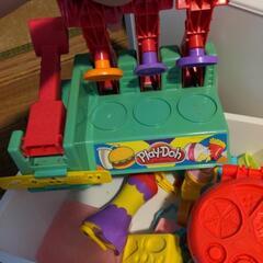 粘土遊びｐｌａｙｄｏｈハンバーガーショップの画像