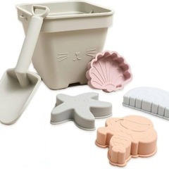 【未使用】6点セット砂遊び 砂場セット 砂遊びおもちゃ 砂場遊び キッズ 外遊びの画像