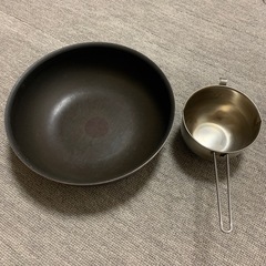ティファール　深鍋、テンパリング用小鍋セット