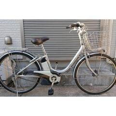 緊急ブリジストンアシスト自転車26銀色