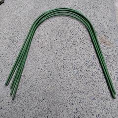 家庭菜園用　アーチ　トンネル支柱　5本セット　約50✕50cm