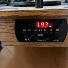 マルチレコードプレーヤー　ラジオメディアレコーダー　ワイドFM対応の画像