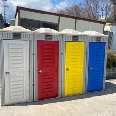 仮設トイレ中古　清掃済み　