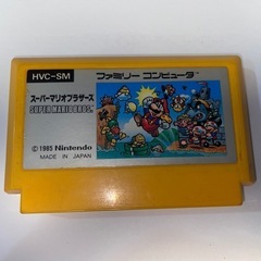 ファミコンソフト　スーパーマリオ