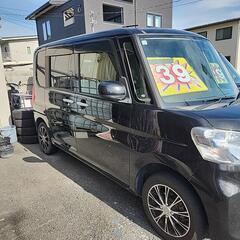 27年タント、両側スライドドア，ナビ，テレビ，車検8年1月