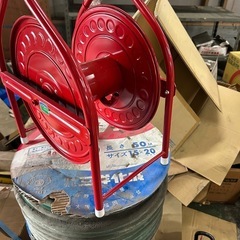 ホースリールとホースのセット