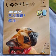 雑誌　いぬのきもち　9月号