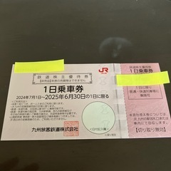 JR九州　1日乗車券